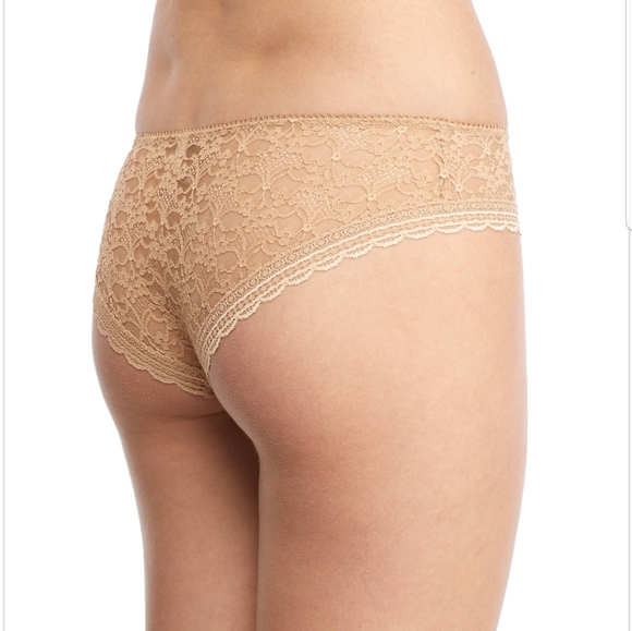 BOGO Free People Lace Hipster Panties Nude - Picture 3 of 4